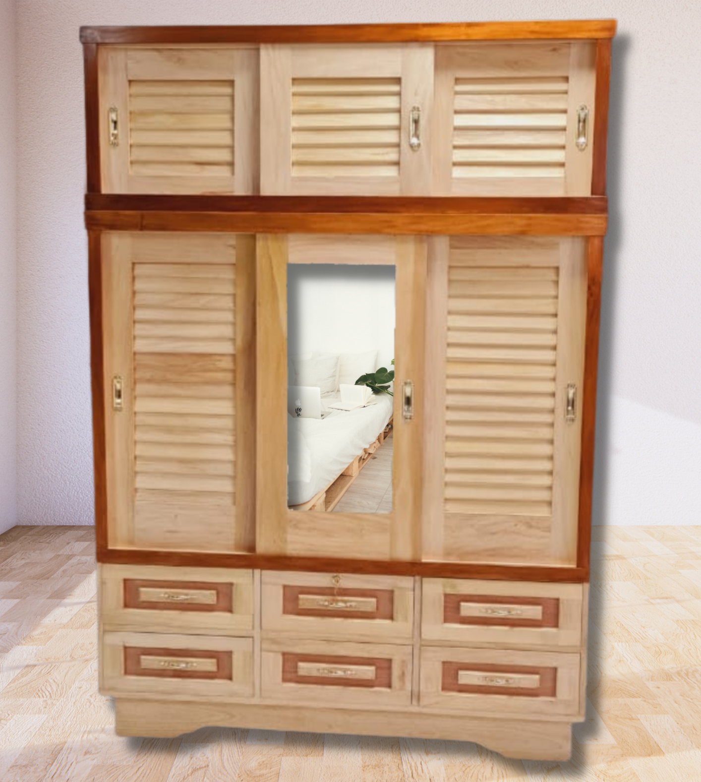 CLOSET DE PALO BLANCO